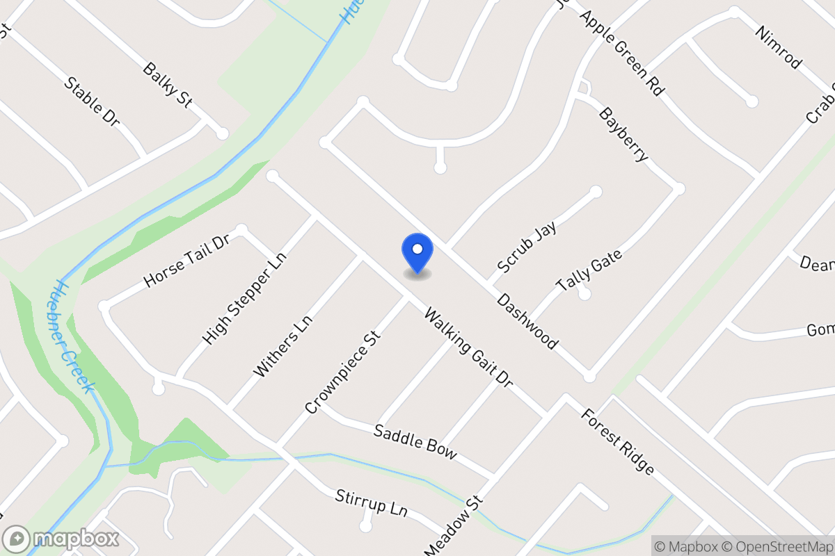 Map of 6119  Walking Gait Dr