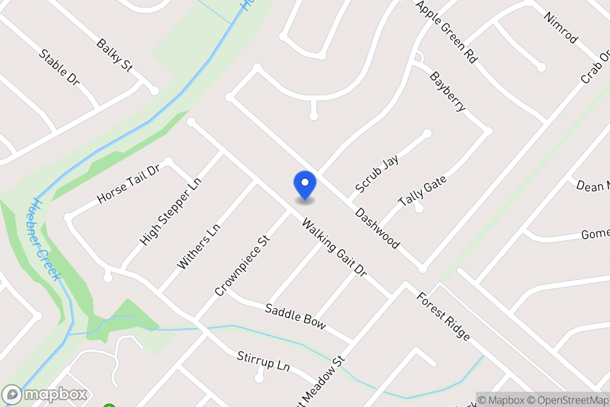 Map of 6115  Walking Gait Dr