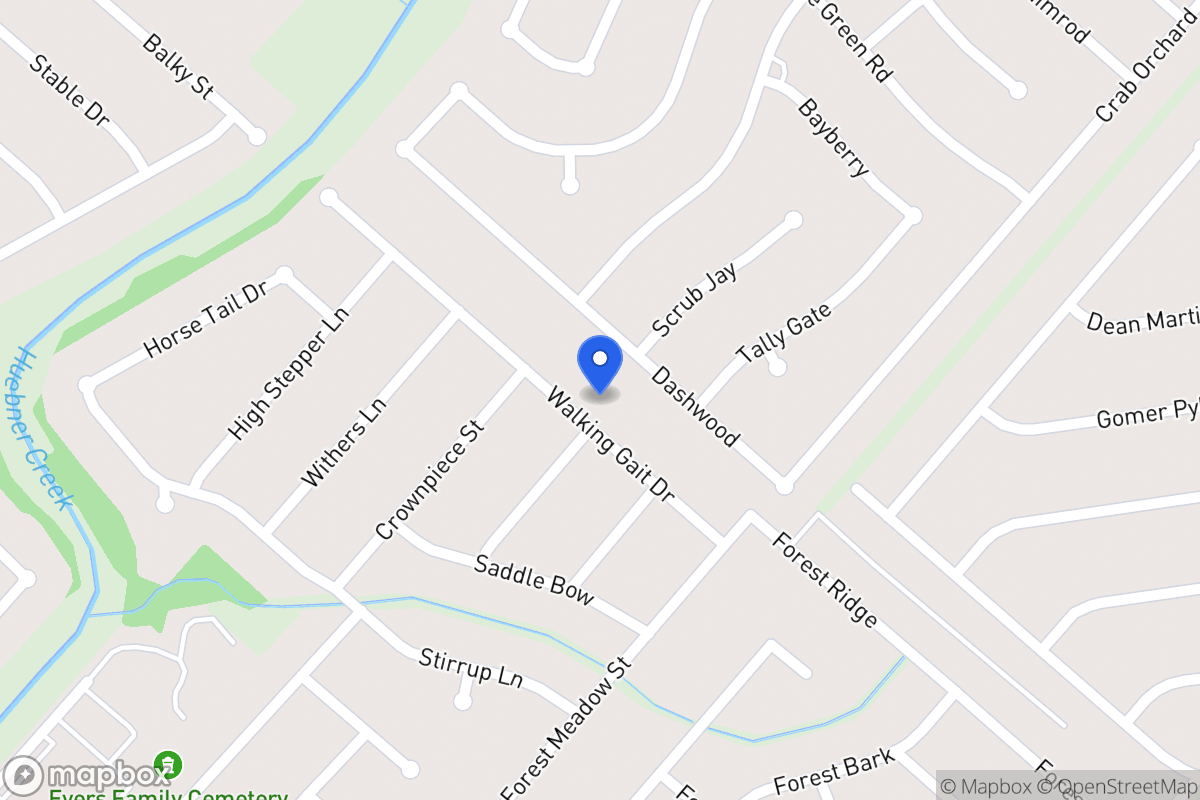 Map of 6103  Walking Gait Dr