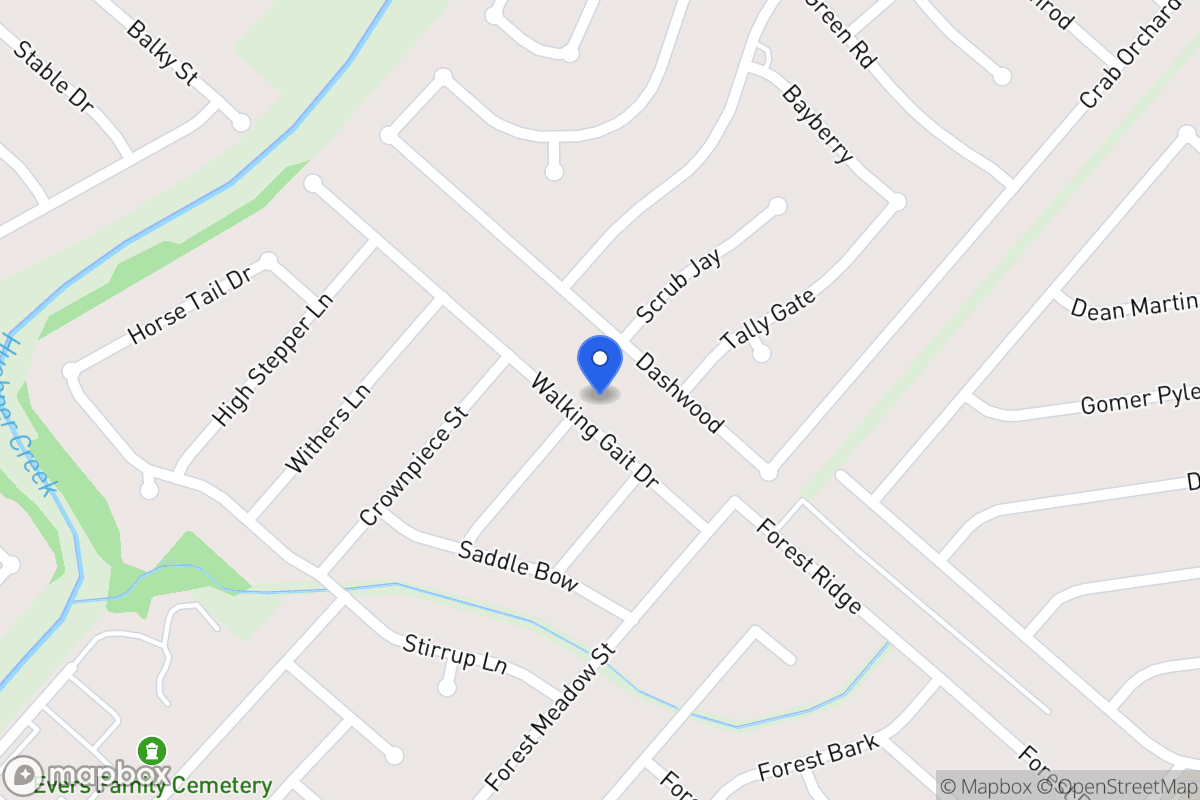 Map of 6031  Walking Gait Dr