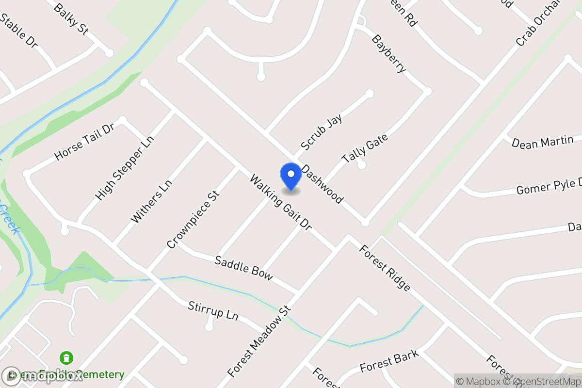 Map of 6027  Walking Gait Dr
