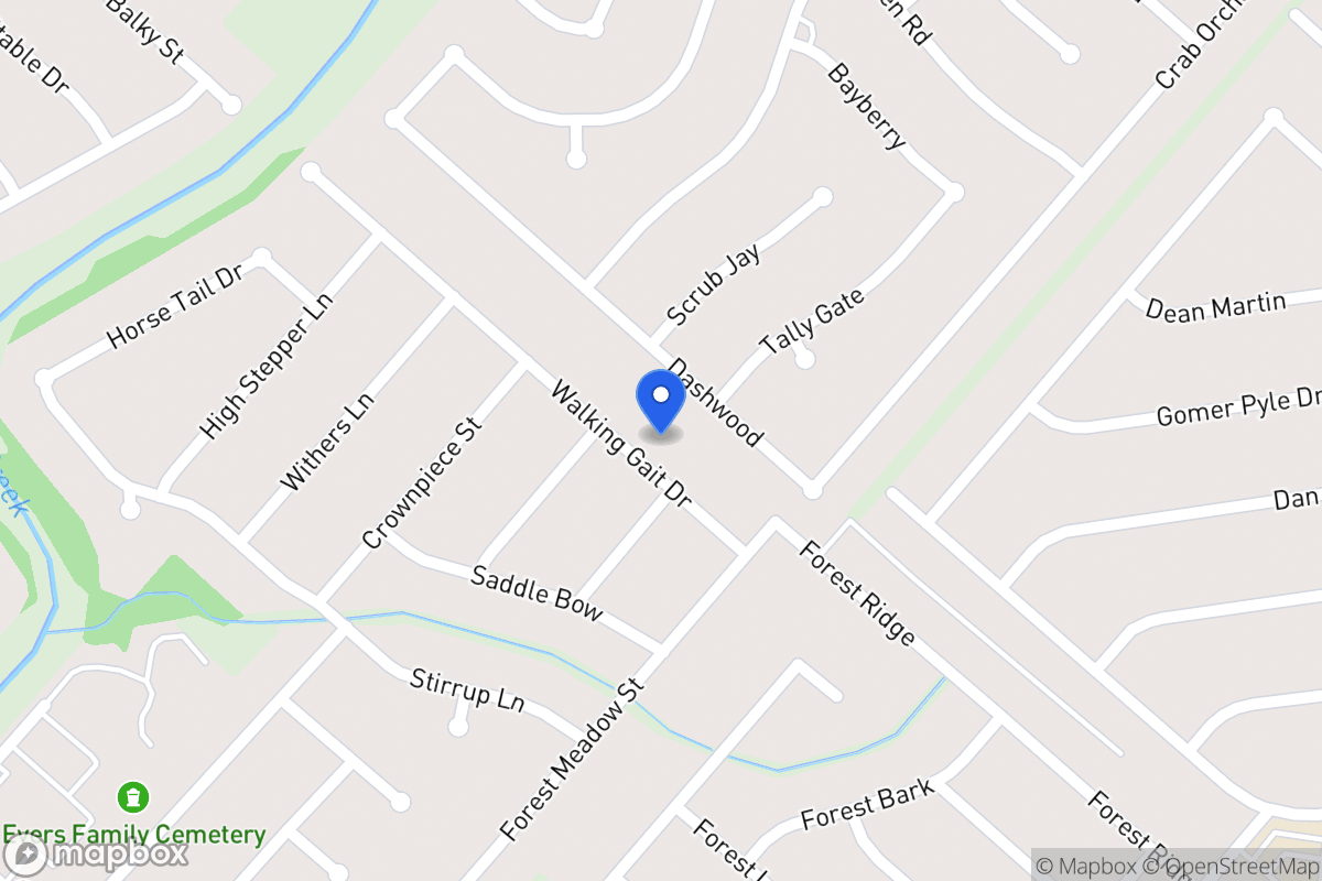 Map of 6023  Walking Gait Dr