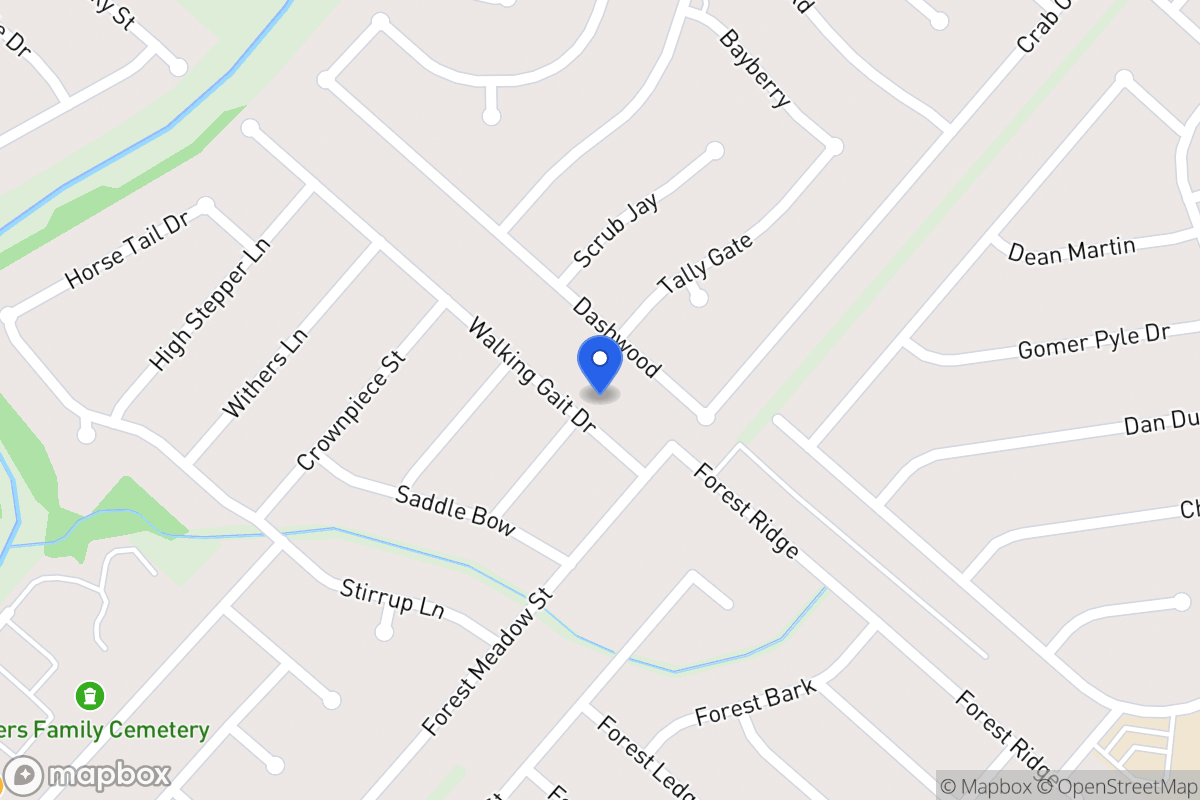 Map of 6015  Walking Gait Dr