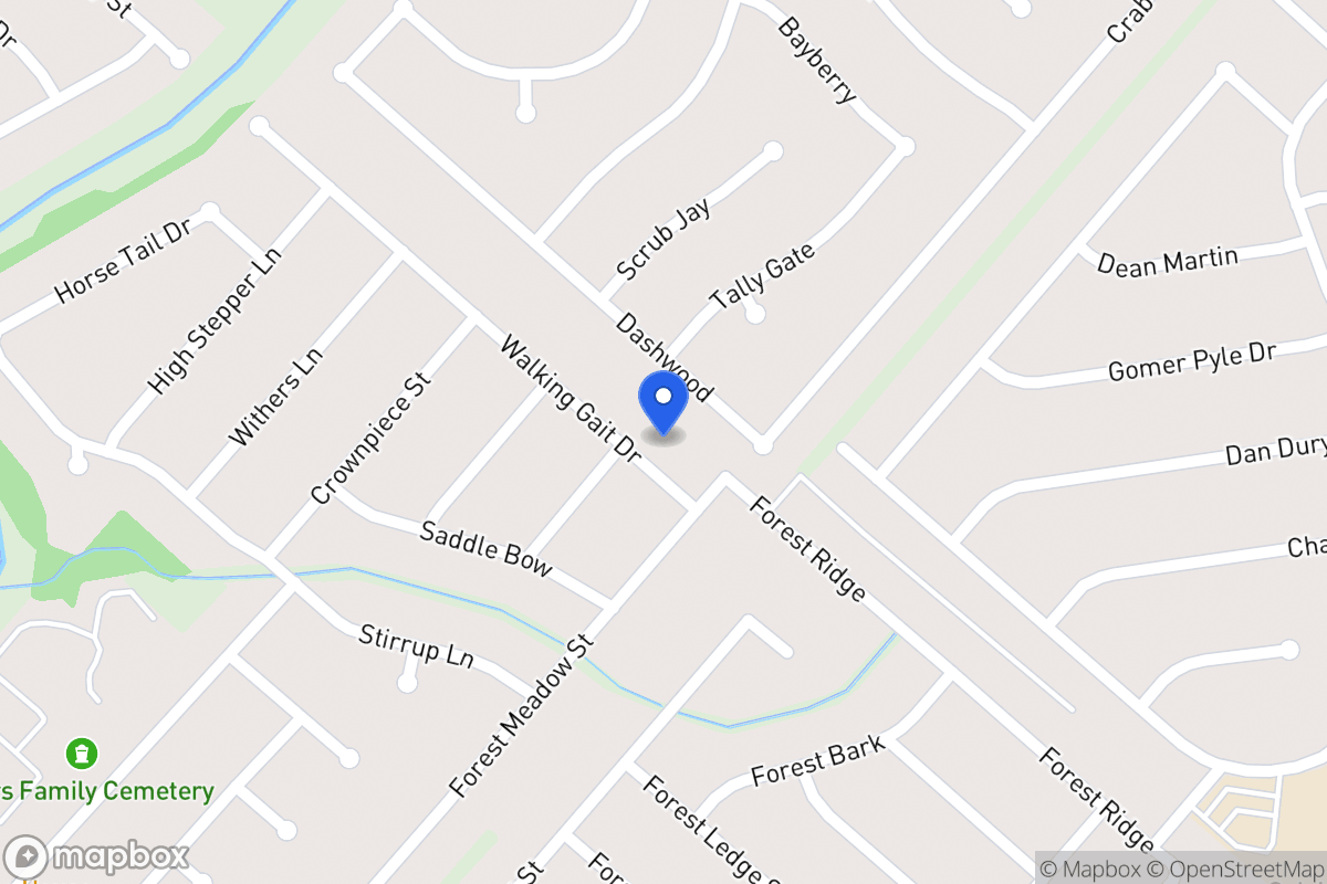 Map of 6011  Walking Gait Dr