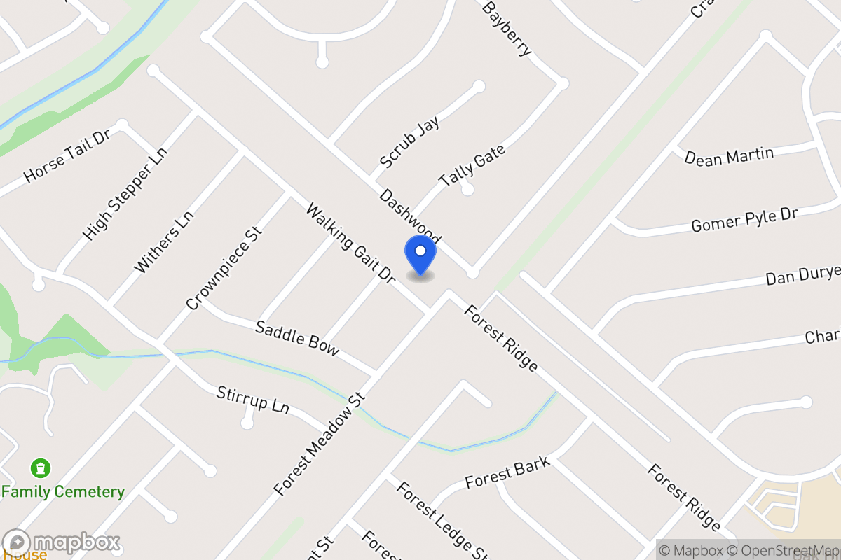Map of 6007  Walking Gait Dr