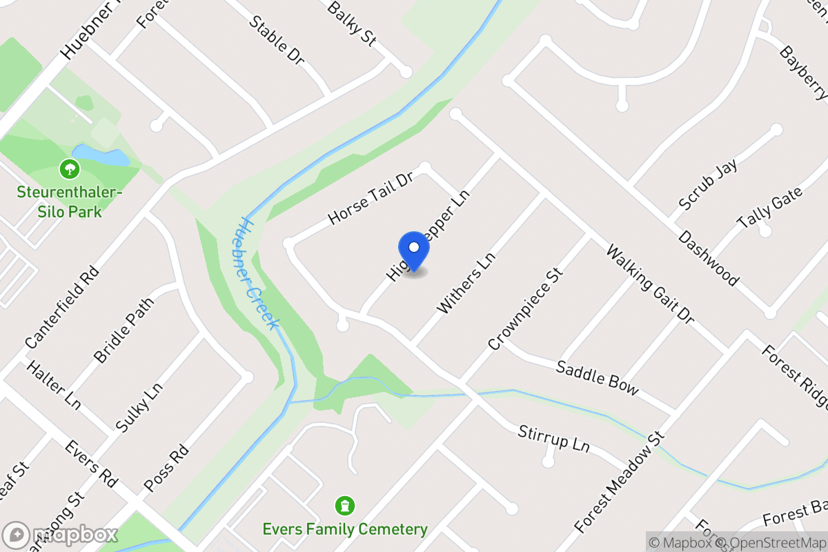 Map of 7414  High Stepper Ln