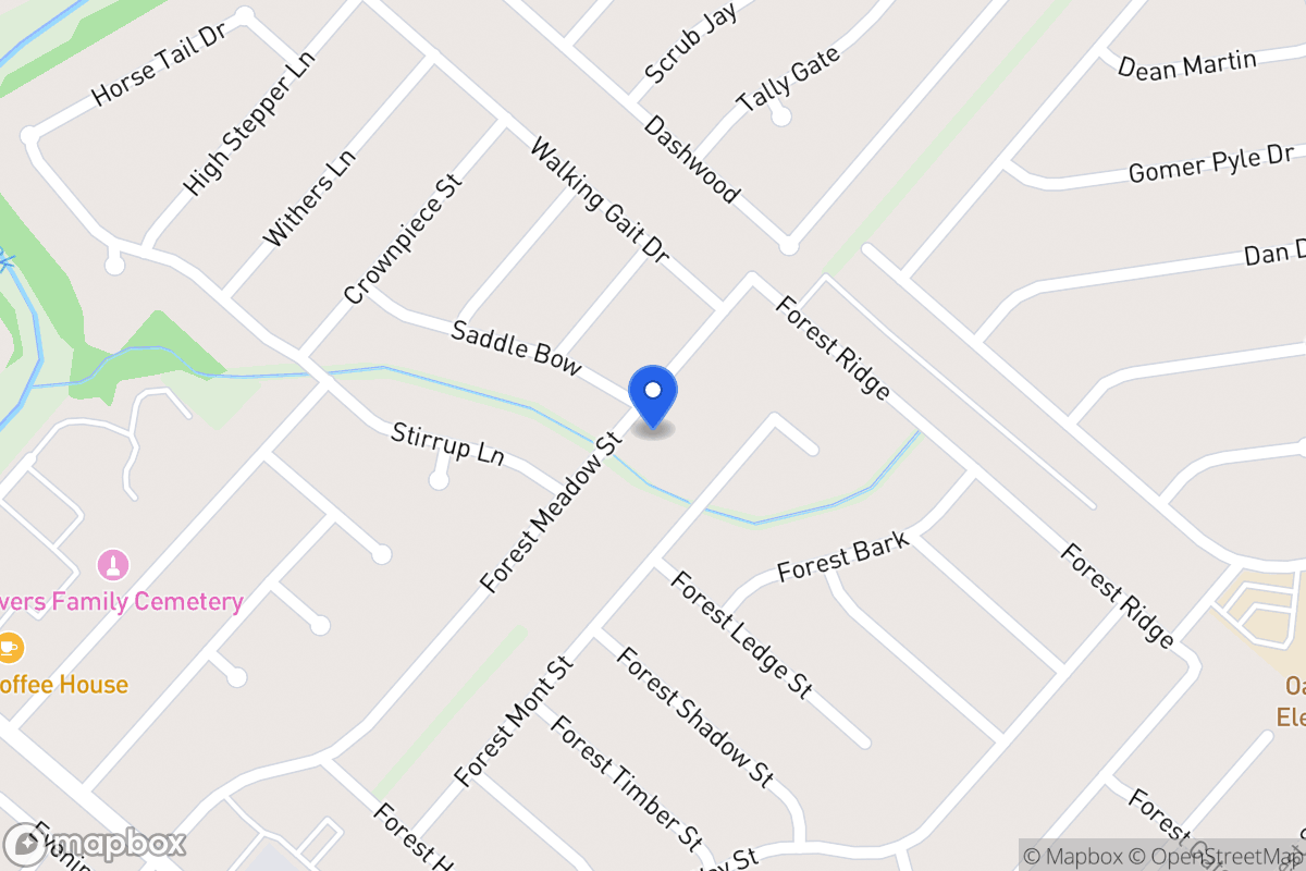 Map of 7122  Forest Meadow St