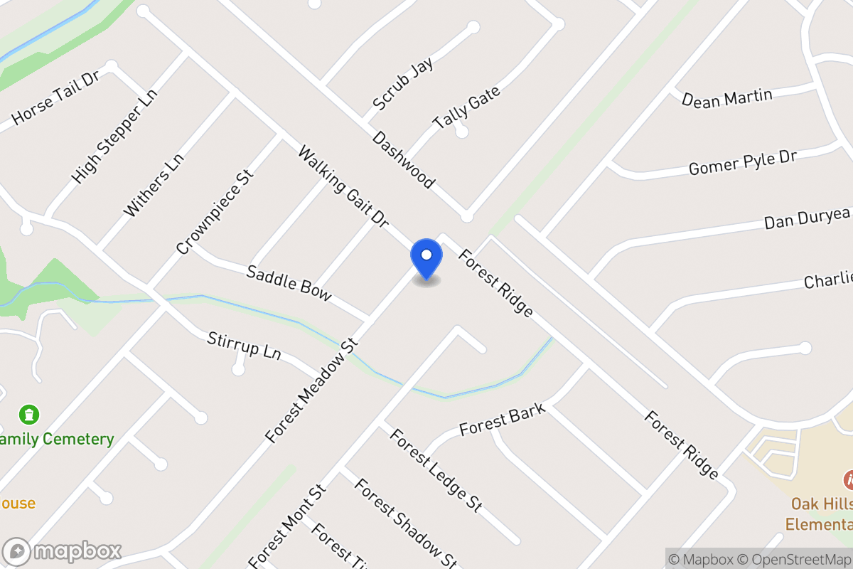 Map of 7218  Forest Meadow St