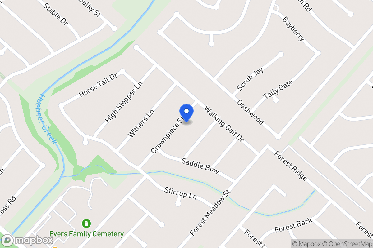 Map of 7338  Crownpiece St