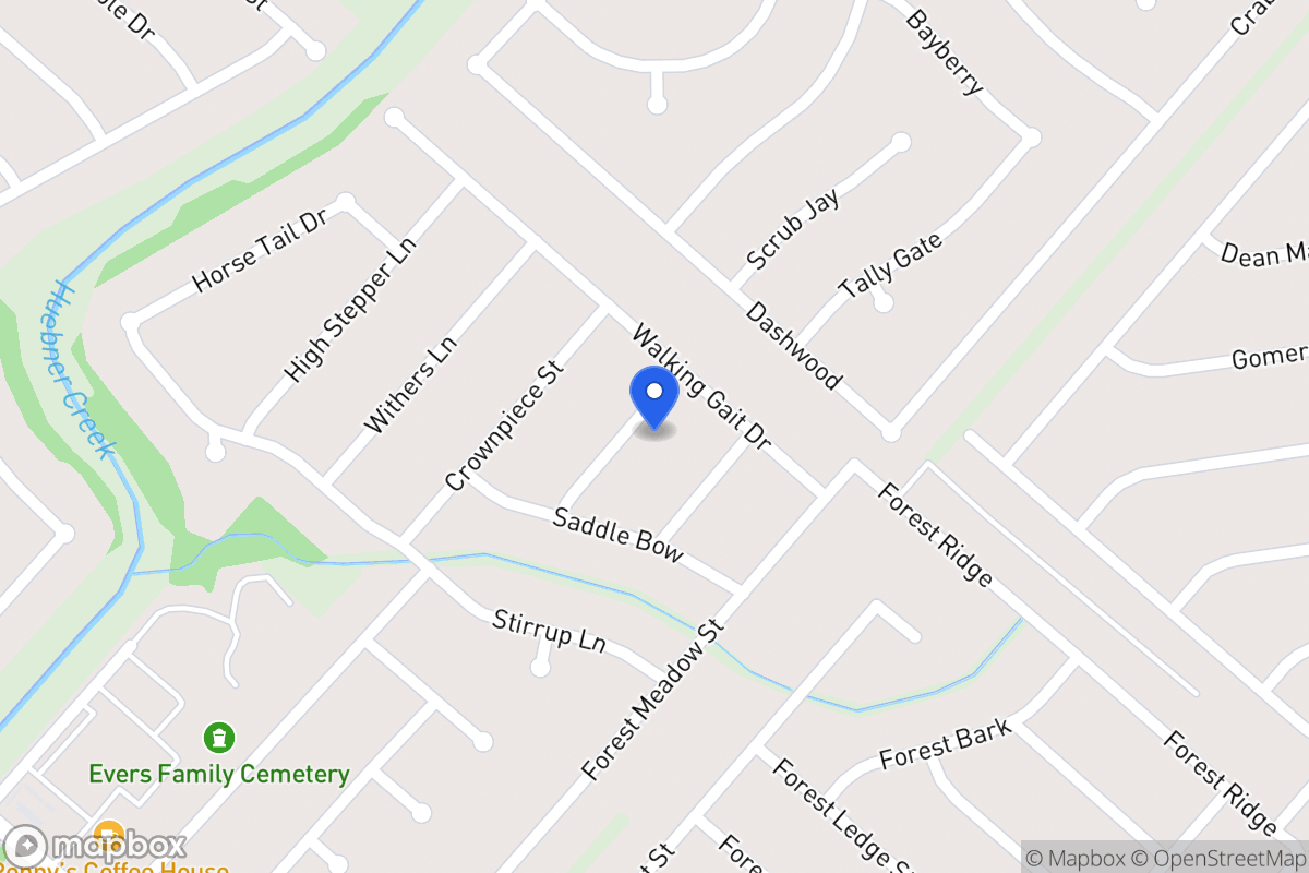 Map of 7222  Trace Buckle Dr