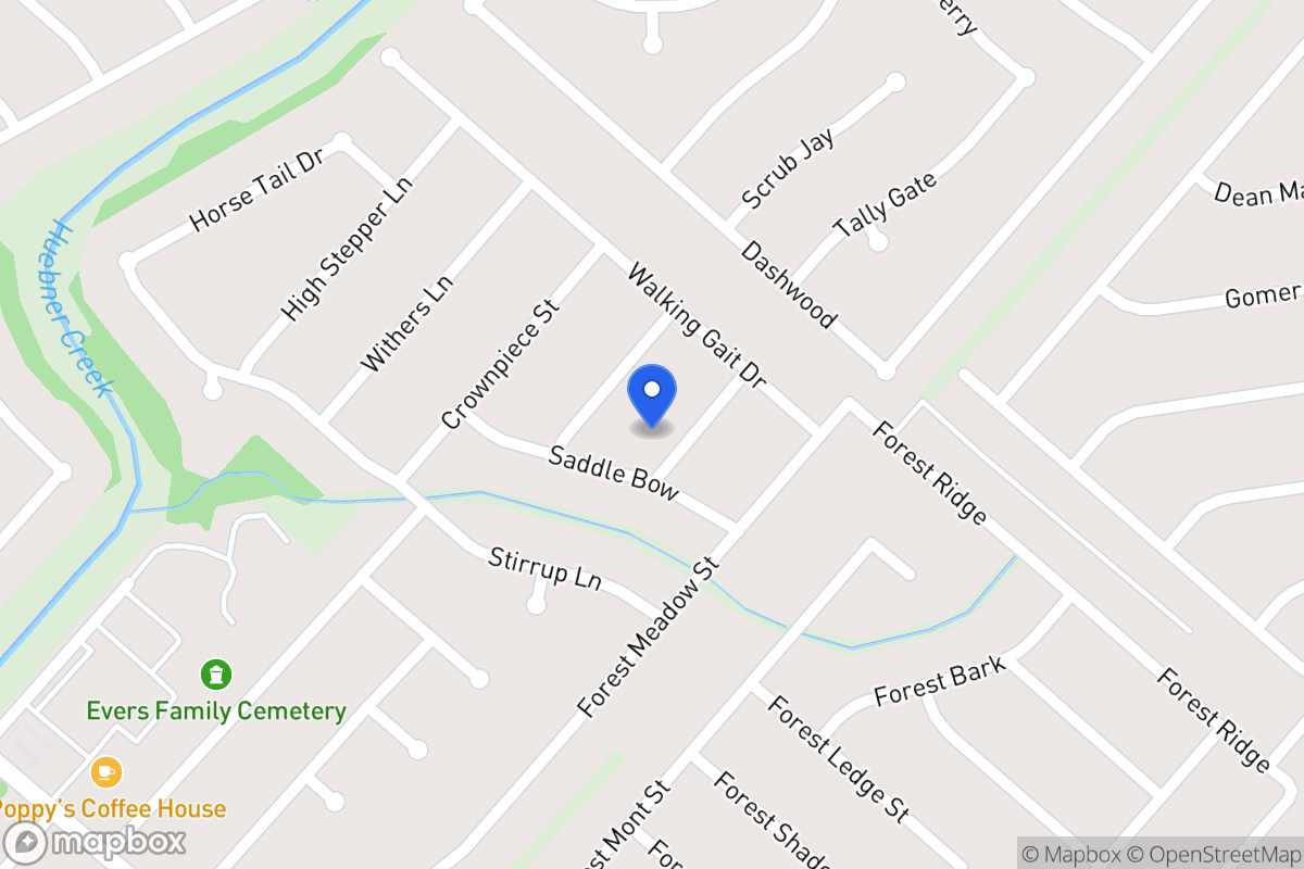 Map of 7207  Horse Whip Dr