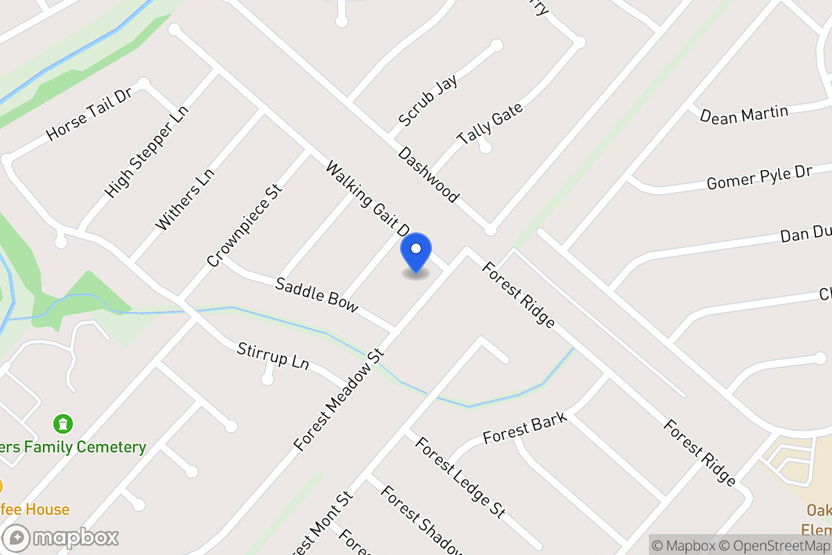 Map of 7215  Forest Meadow St