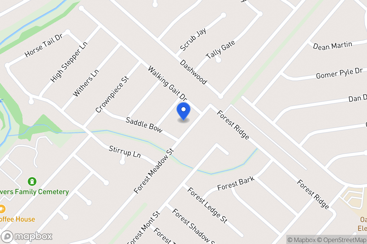 Map of 7211  Forest Meadow St