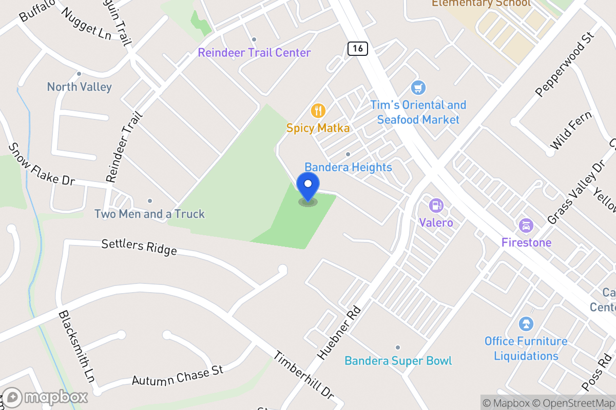 Map of 7014  Bandera Rd