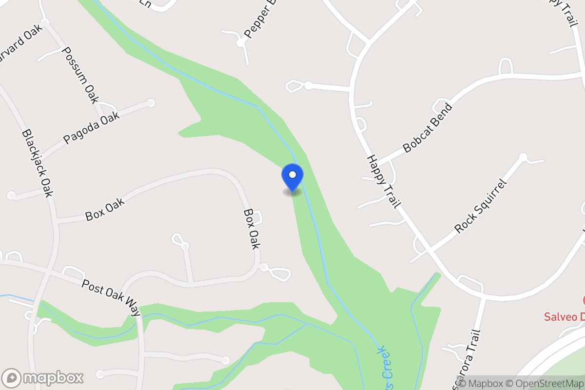 Map of Post Oak Way