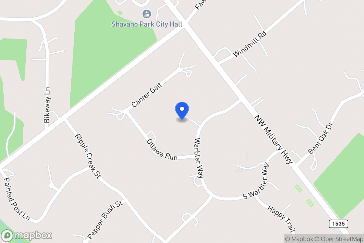 Map of 120  Warbler Way