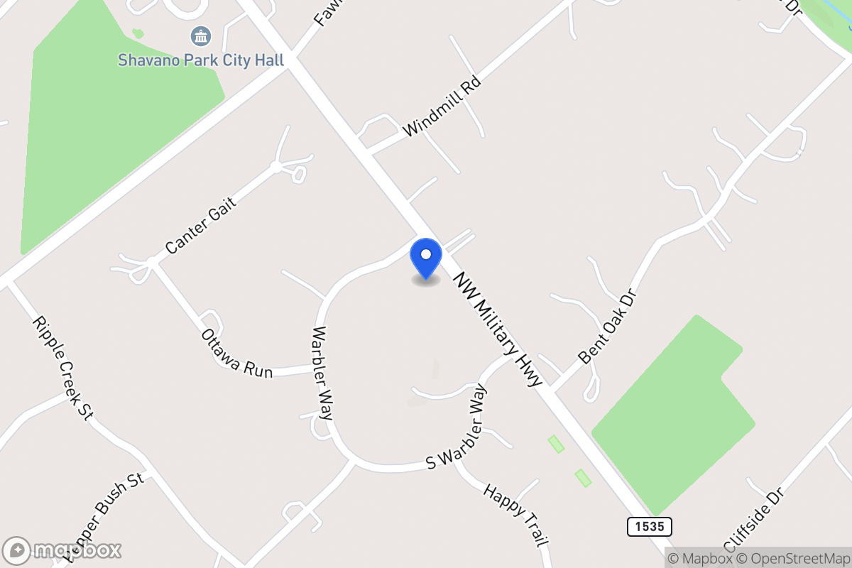 Map of 125  Warbler Way