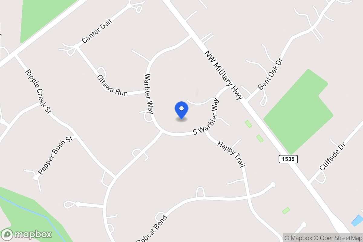 Map of 109  Warbler Way