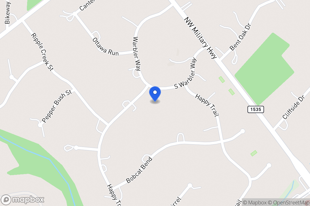 Map of 110  Warbler Way