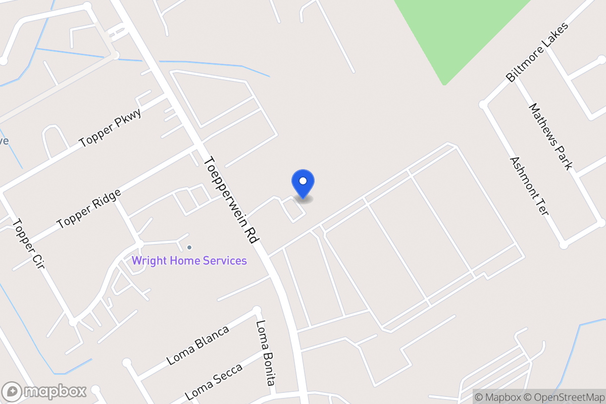 Map of 13810  Toepperwein Rd