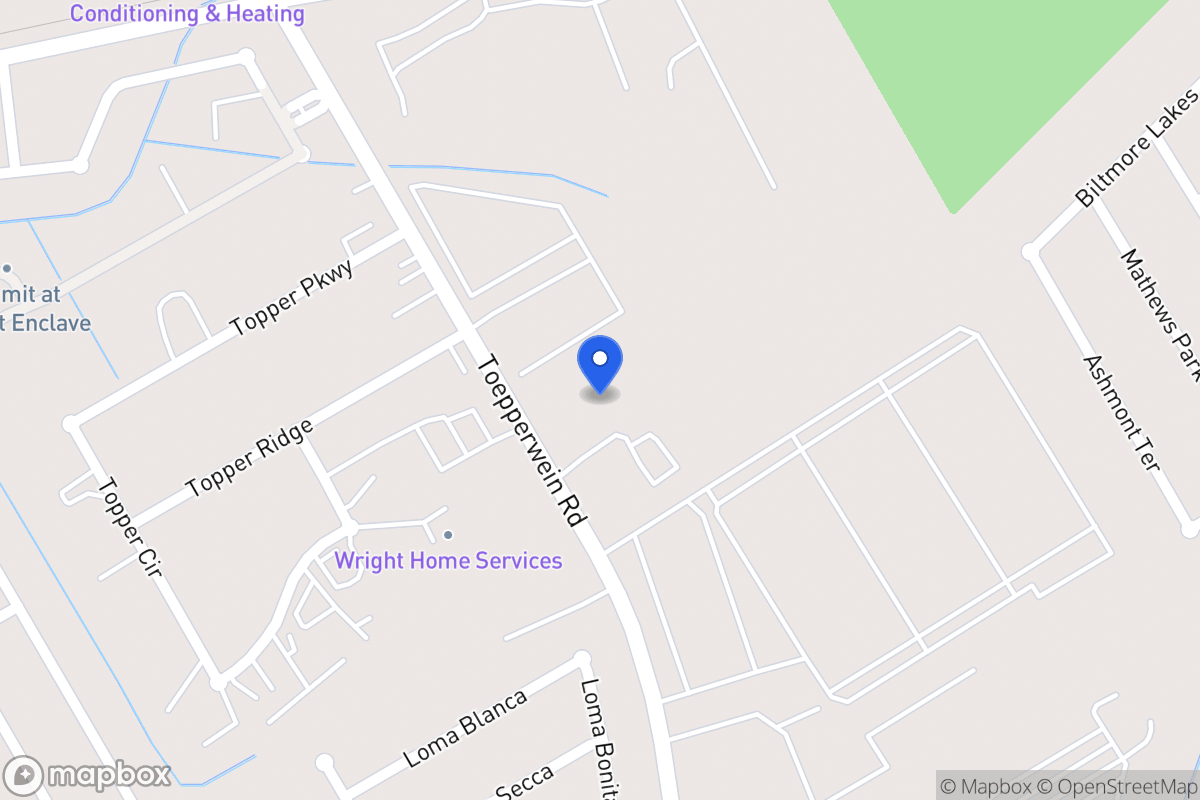 Map of 13900  Toepperwein Rd