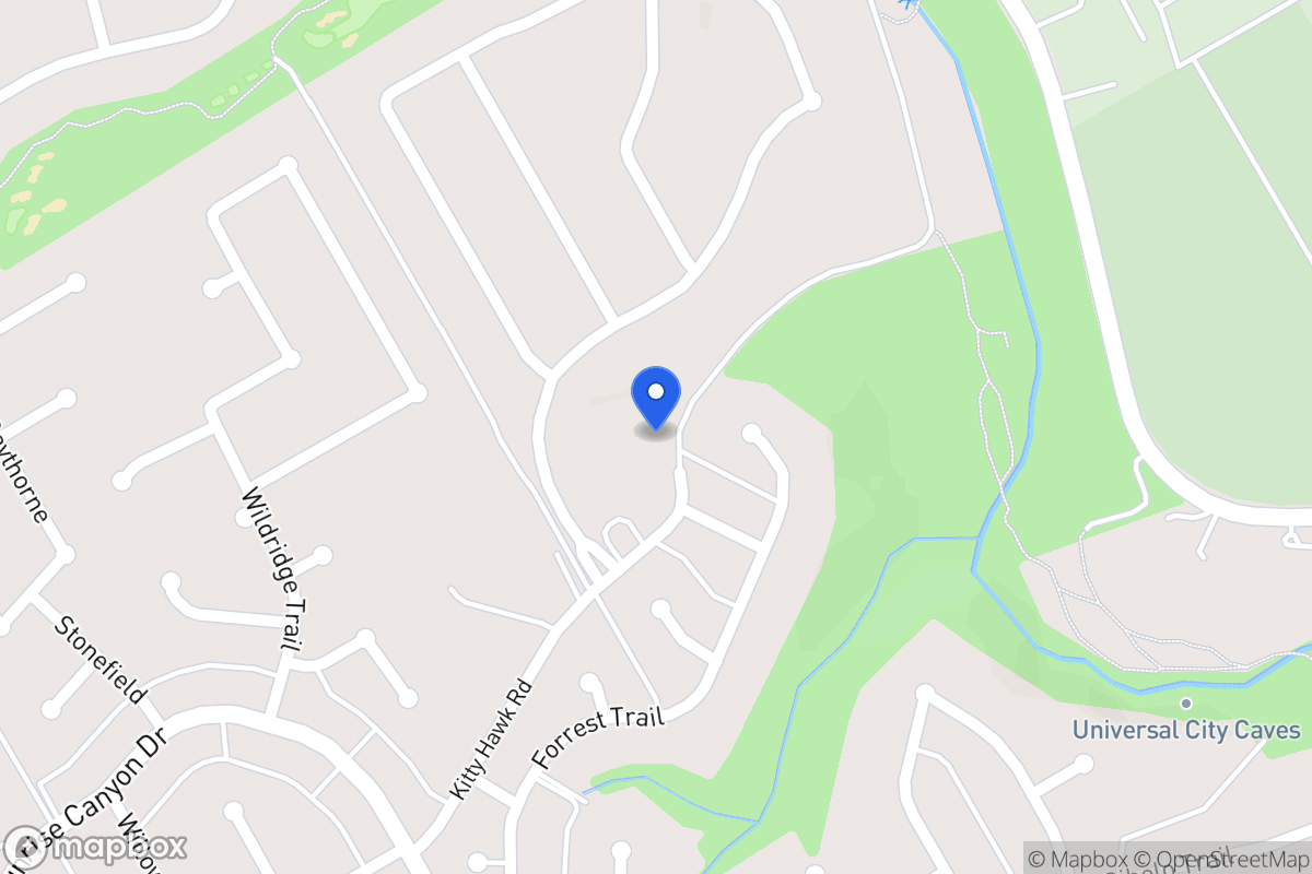 Map of Kitty Hawk Rd