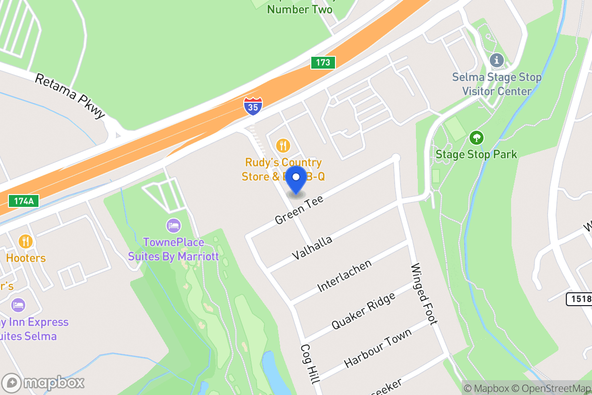 Map of 9003  Green Tee