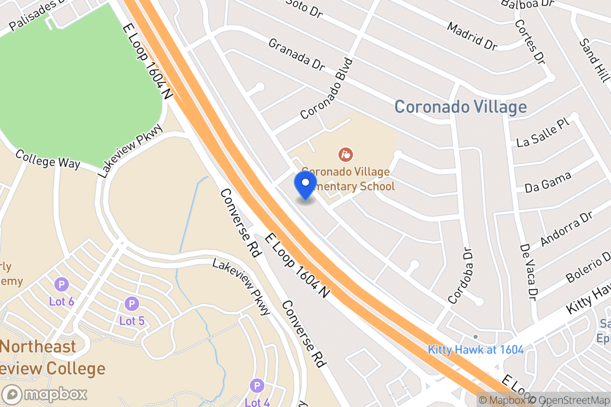 Map of 206  Amistad Blvd