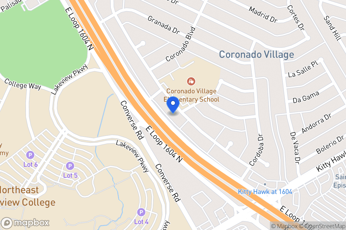Map of 162  Amistad Blvd