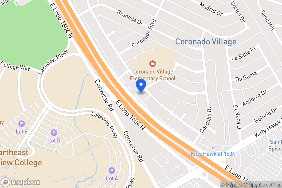 Map of 158  Amistad Blvd