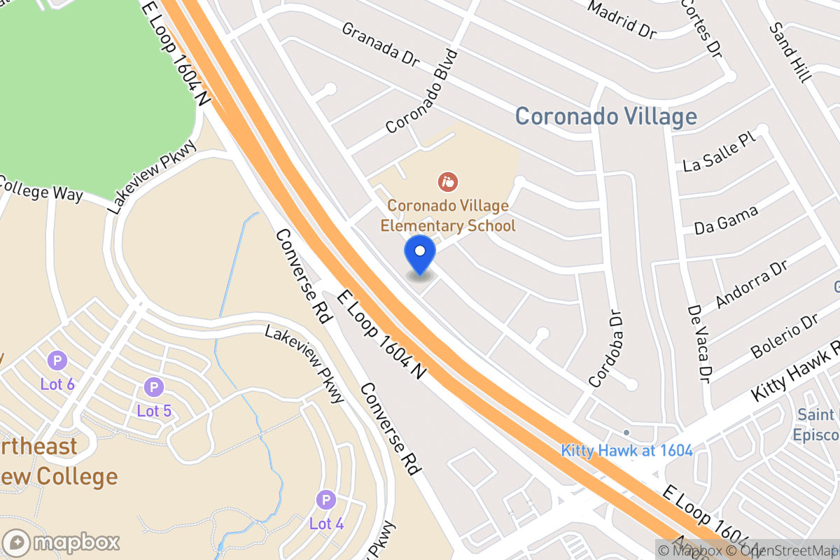 Map of 154  Amistad Blvd