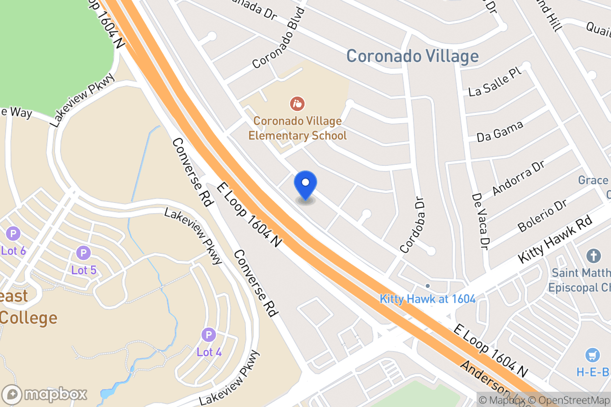 Map of 138  Amistad Blvd