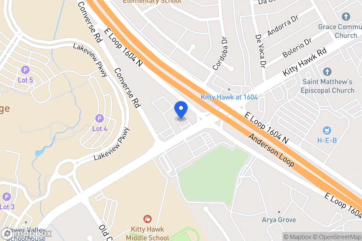 Map of 12003 E Loop 1604 N