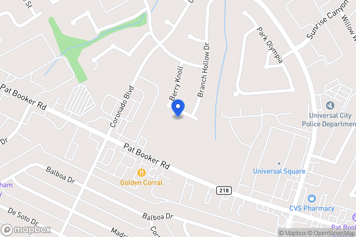 Map of 13127  Almond Bend Dr