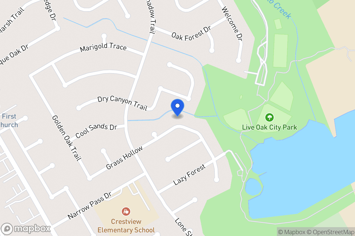 Map of 7829  Grass Hollow St