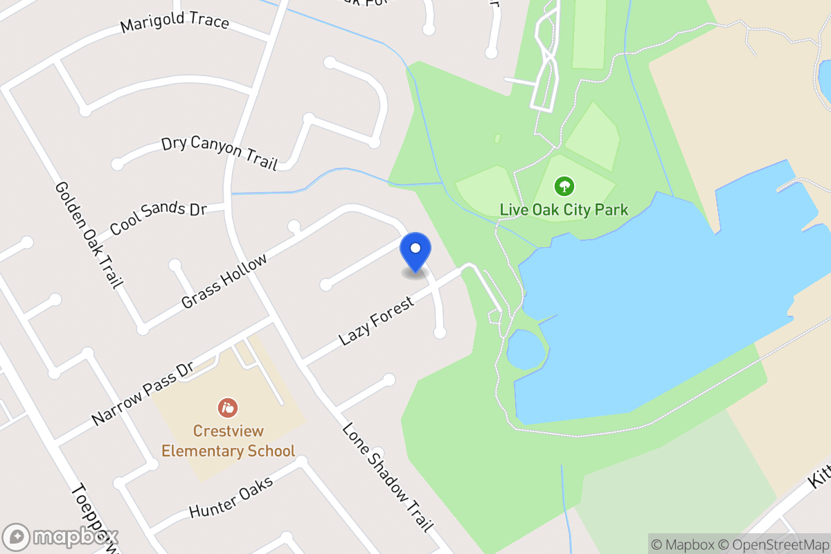 Map of 7837  Lazy Forest St