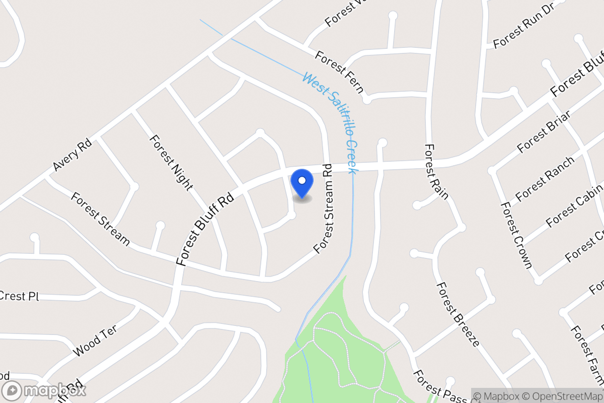 Map of 7410  Forest Edge