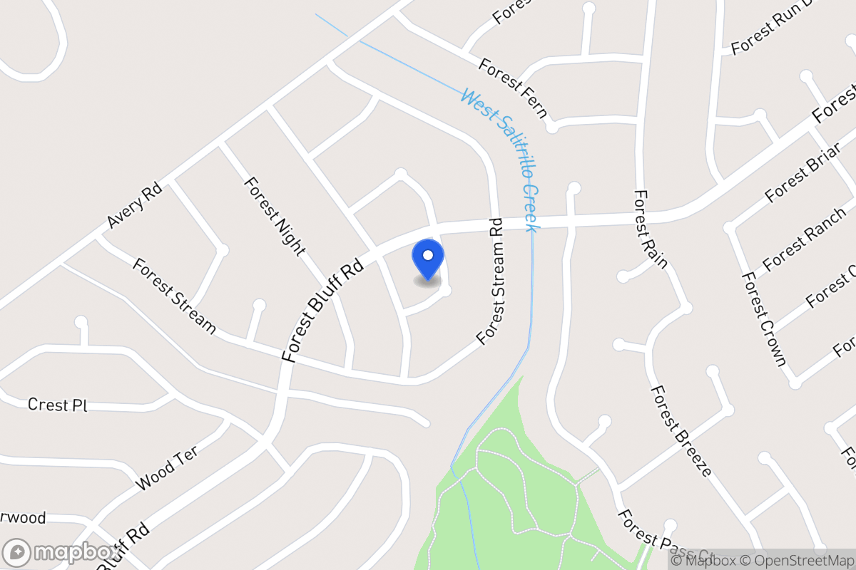 Map of 7401  Forest Edge