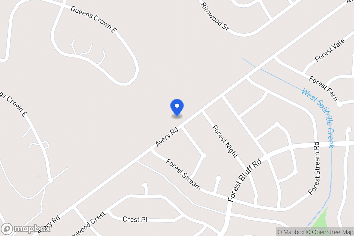 Map of 7401  Avery Rd