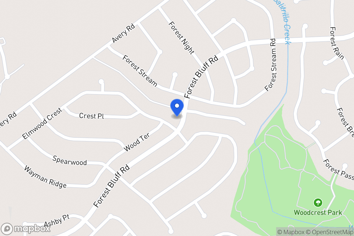 Map of 6967  Elmwood Crst