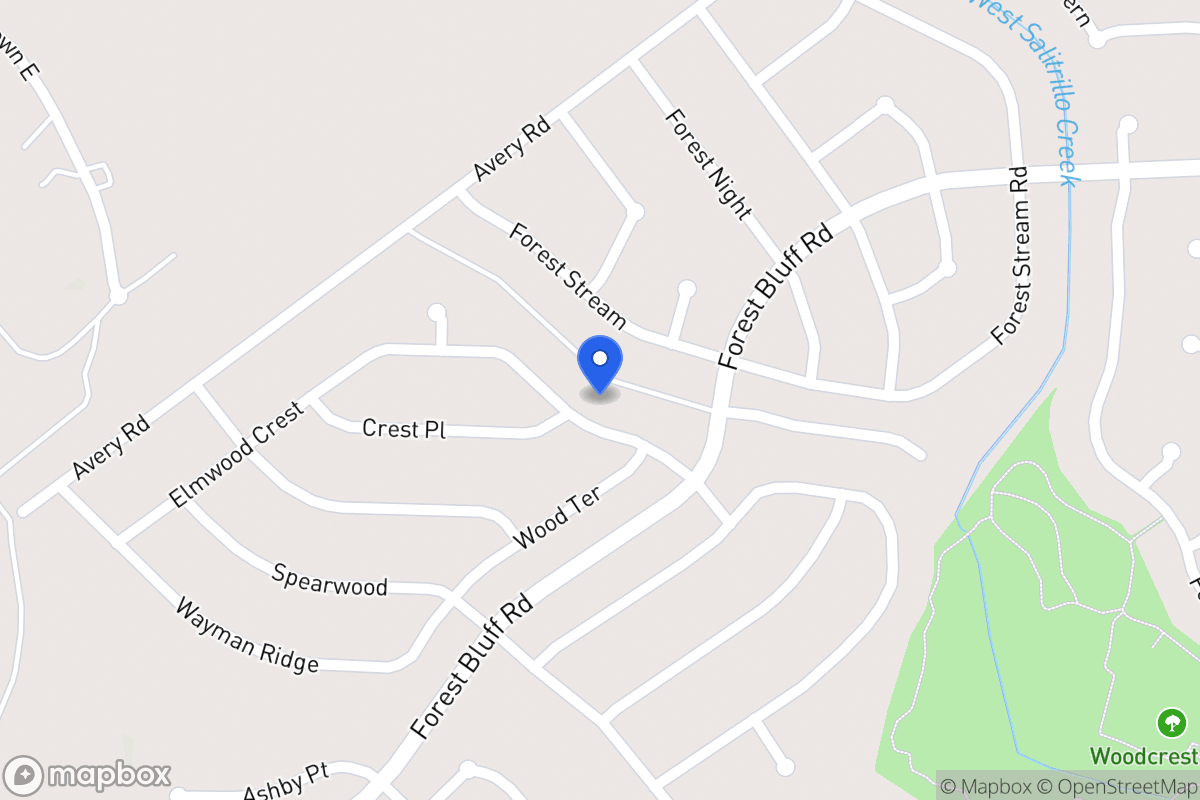 Map of 6943  Elmwood Crst