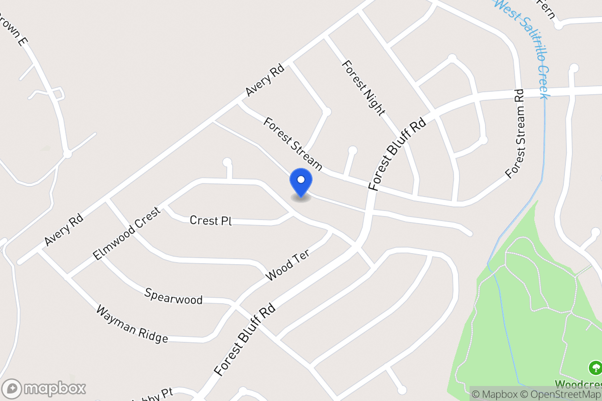 Map of 6939  Elmwood Crst