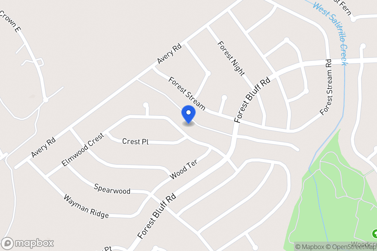 Map of 6935  Elmwood Crst