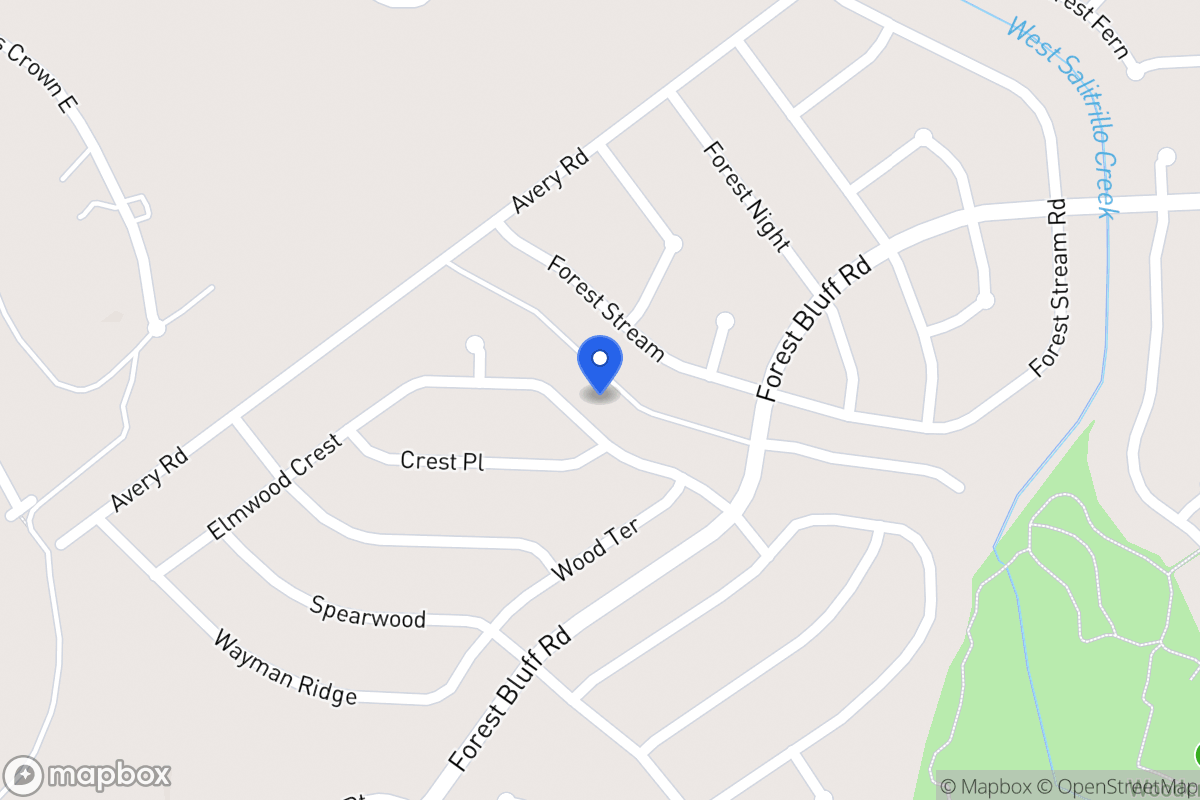 Map of 6931  Elmwood Crst