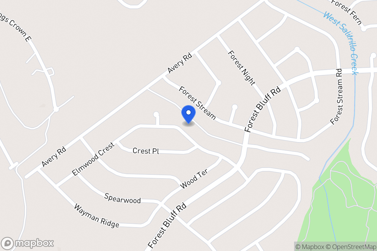 Map of 6923  Elmwood Crst