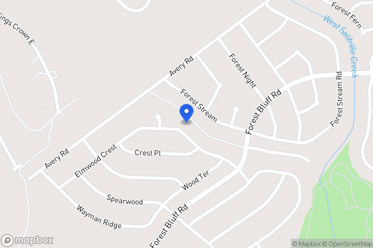 Map of 6919  Elmwood Crst