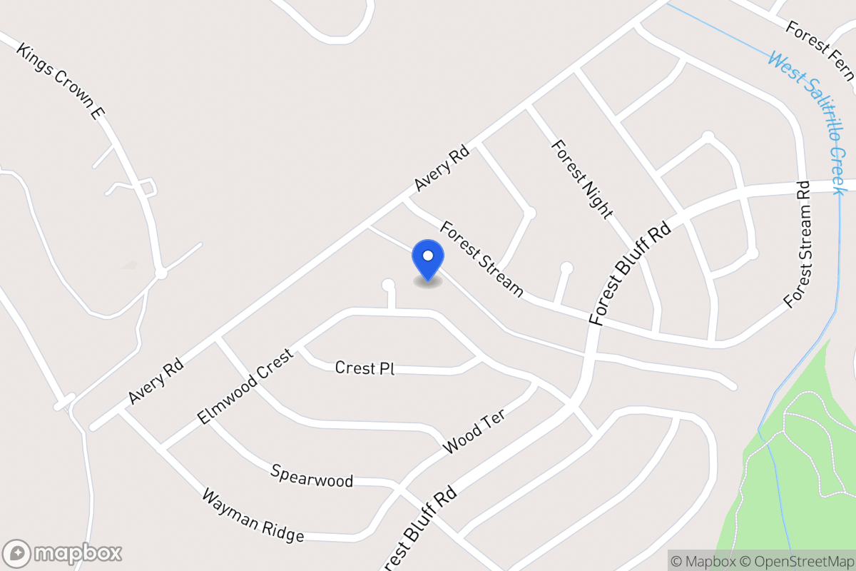 Map of 6911  Elmwood Crst
