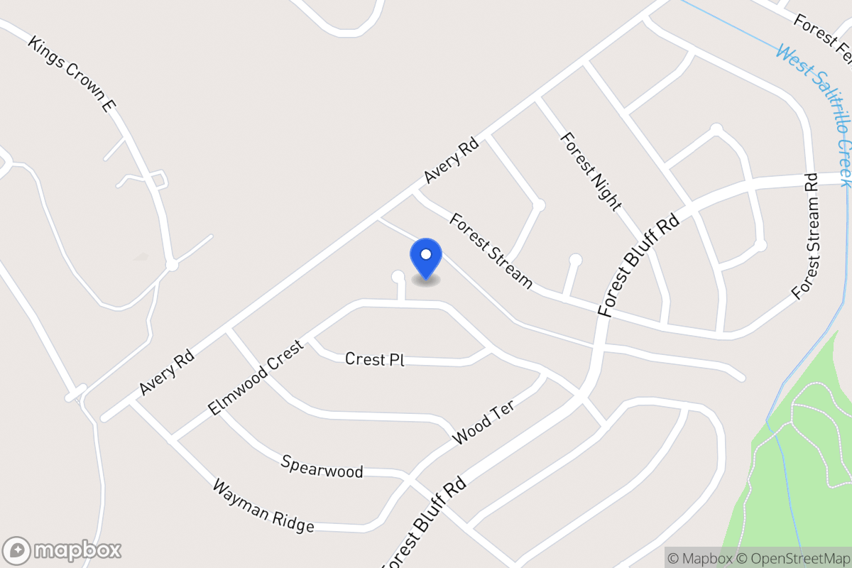 Map of 6907  Elmwood Crst