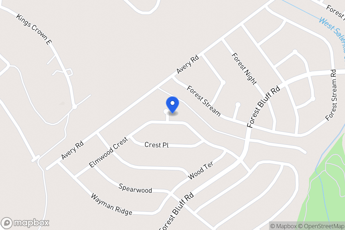 Map of 6903  Elmwood Crst
