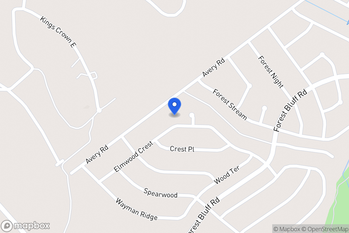 Map of 6823  Elmwood Crst
